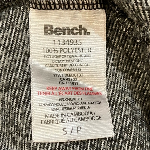 Bench Gray Hooded Long Sleeve Sweatshirt - Picture 16 of 16